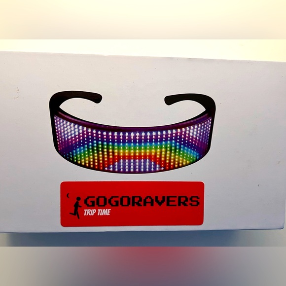 Gogo Ravers Shining Glasses. BRAND NEW. IN BOX. Never used. - Picture 1 of 6